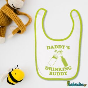 Σαλιάρα «Daddy’s drinking buddy»